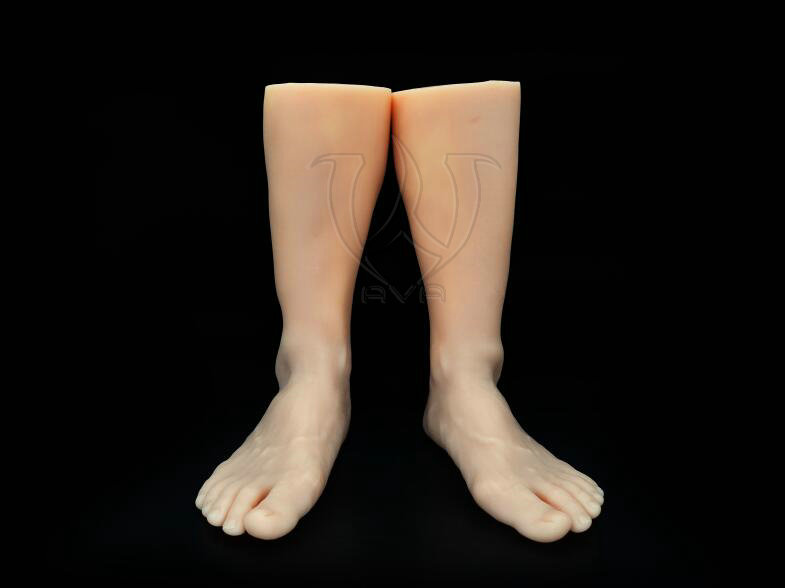 Premium Silicone Tattooable Practice Leg - Click Image to Close