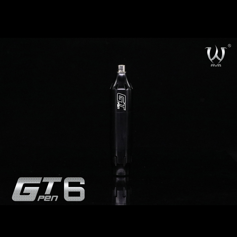 Import Motor GT6 Cartridge Tattoo Pen Set Black