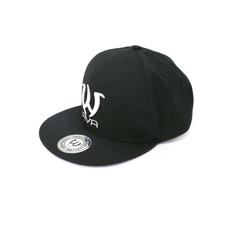 AVA Tattoo Snapback Hat Black