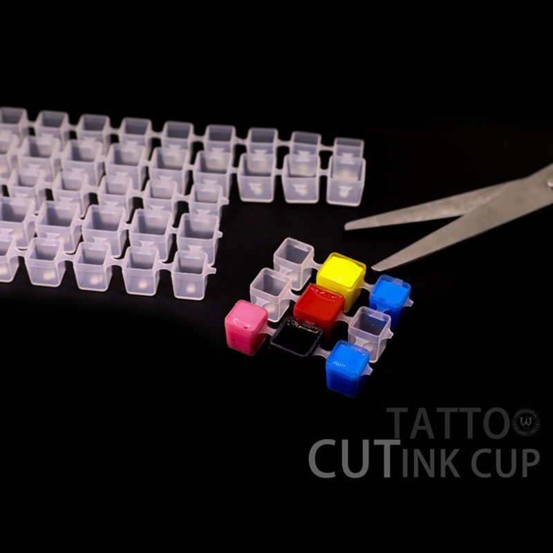 Clear Tattoo Modul Cut Ink Cap