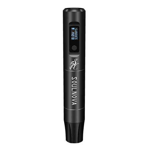 SOULNOVA new E3 mini wireless permanent makeup pen 3mm Black