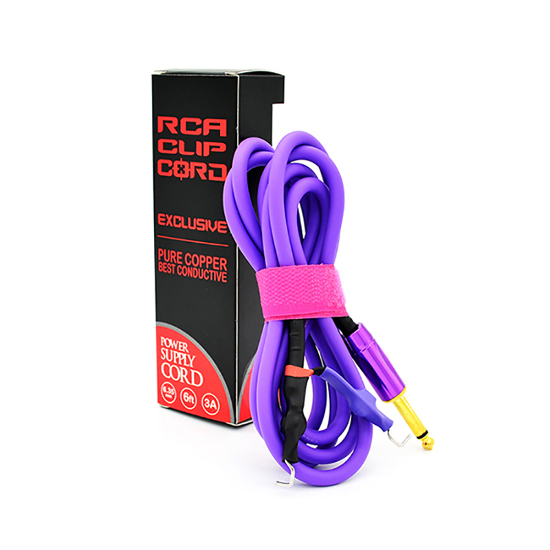 AVA 2 Clip Cord Purple [CLC041-3] - $13.00 : AVA TATTOO MACHINE, The Art of E-commerce