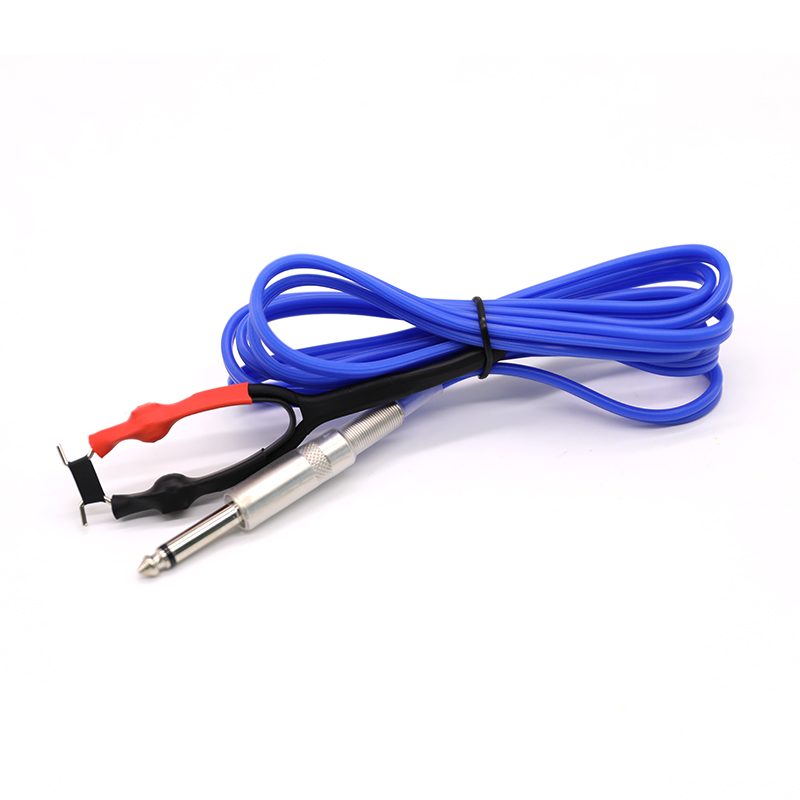 AVA tattoo power supply clip cord Blue