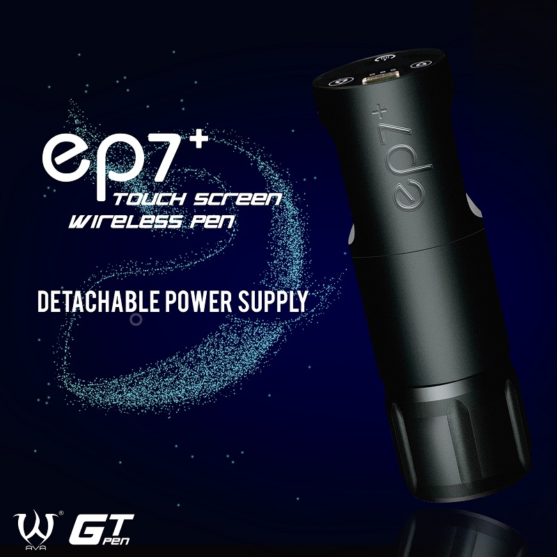 AVA GT WIRELESS PEN EP7+ BLACK [EP003] 380.00 AVA TATTOO MACHINE