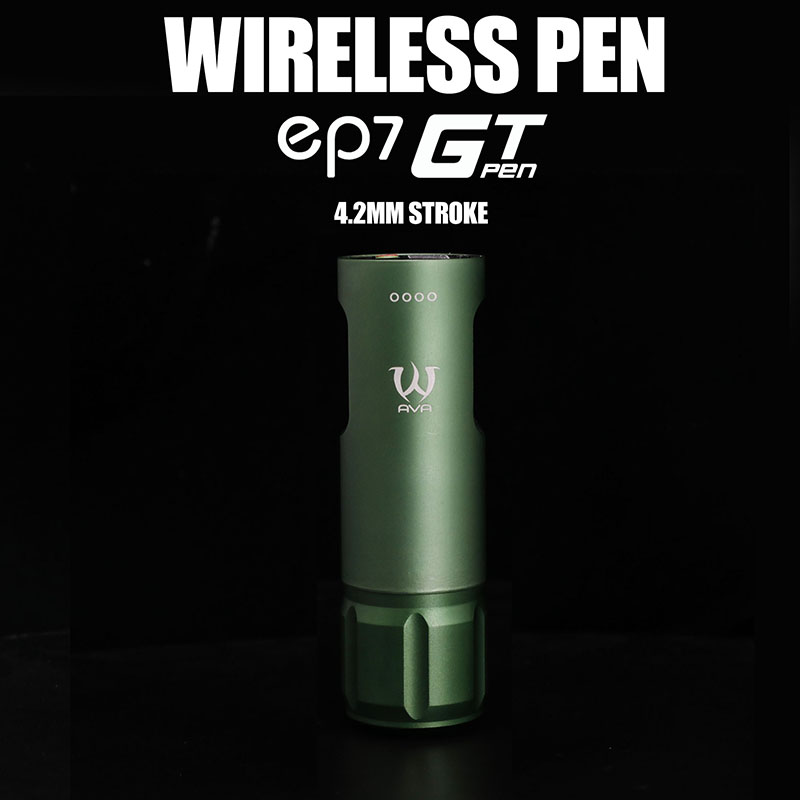 NEW LAUNCH AVA EP7 WIRELESS TATTOO PEN GREEN [EP704] 299.00 AVA