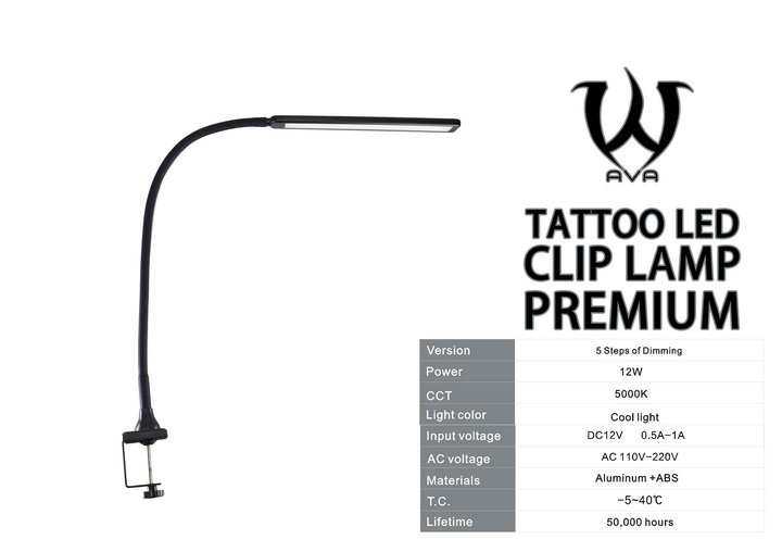 SKULL DNA New Aluminum LED Tattoo Clip Lamp [ACT073] - $ : AVA TATTOO  MACHINE, The Art of E-commerce