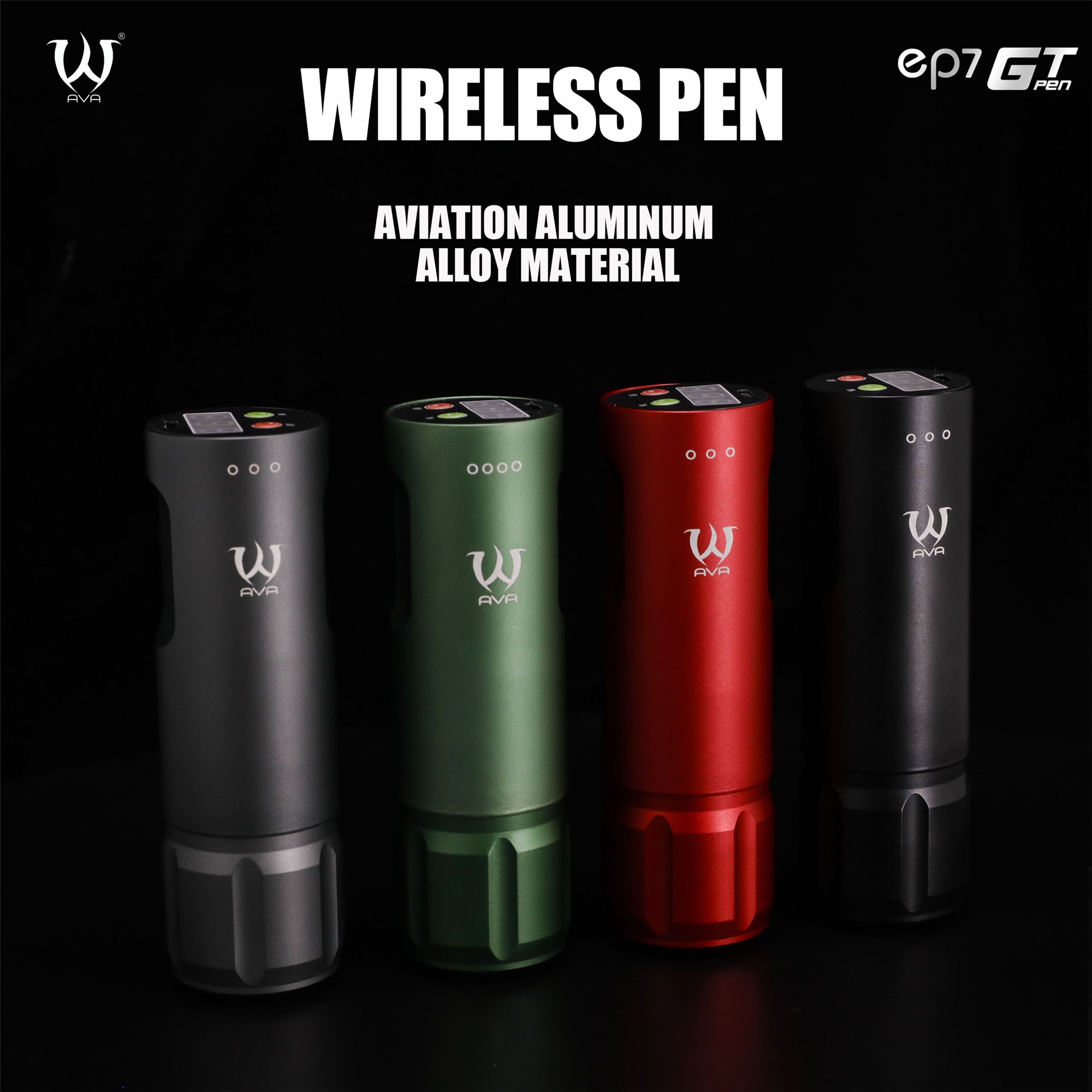 AVA WIRELESS TATTOO GT PEN EP7 GARY [EP702] 299.00 AVA TATTOO MACHINE, The Art of